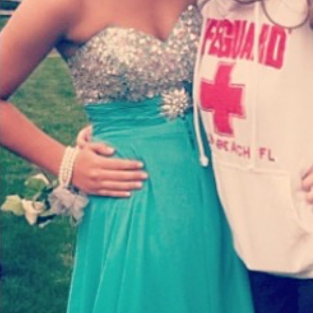 Strapless Prom Gown - Picture 3 of 3